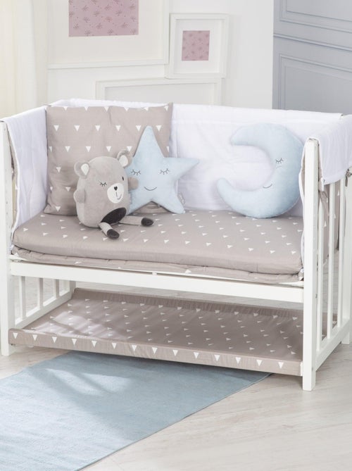 Berceau cododo 4en1 avec literie complète imprimée ourson 'Indibear' ROBA - Kiabi Berceau cododo 4en1 avec literie complète imprimée ourson 'Indibear' ROBA - Kiabi