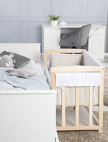 Berceau cododo 4en1 avec literie complète imprimée ourson 'Liebhabear' ROBA