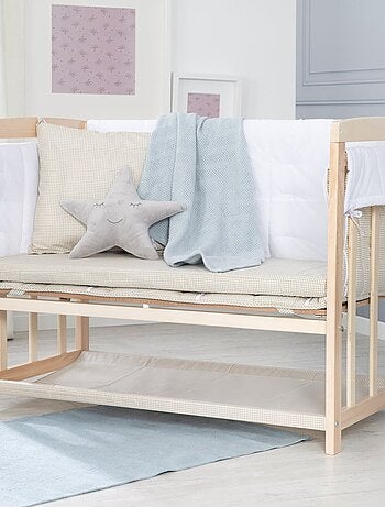 Berceau cododo 4en1 avec literie complète imprimée ourson 'Liebhabear' ROBA