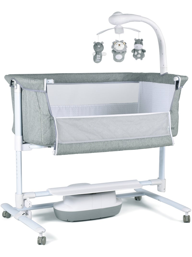 Berceau / Cododo électrique avec bercement automatique : Idream deluxe Gris - Kiabi