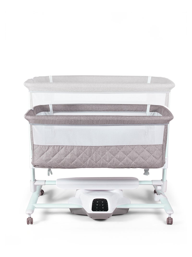Berceau / Cododo électrique avec bercement automatique : Idream deluxe Gris - Kiabi