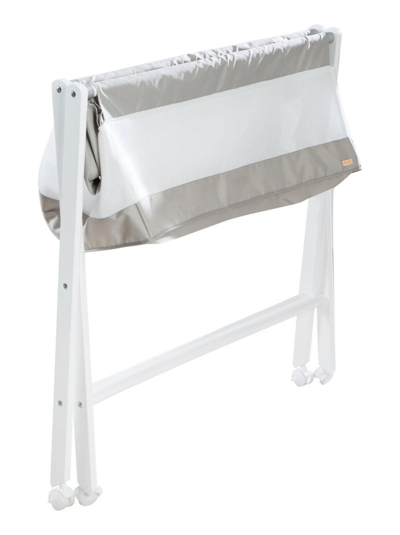 Berceau cododo pliable avec matelas et roulettes ? freins - ROBA Blanc Gris - Kiabi
