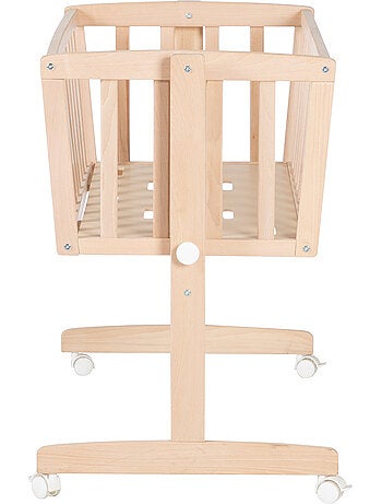 Berceau en hêtre Bio avec literie complète imprimée hibou 'Adam et Eule' ROBA