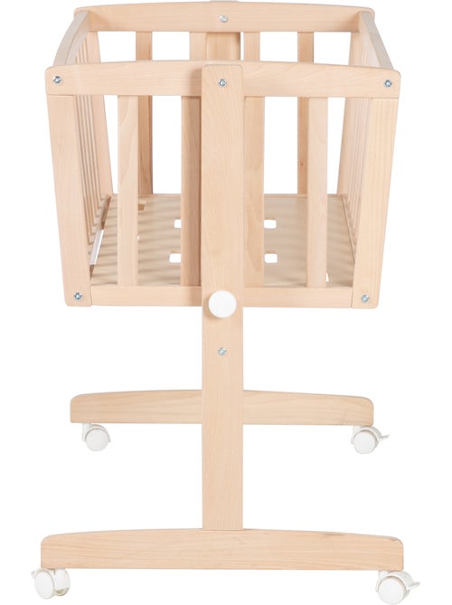 Berceau en hêtre Bio avec literie complète imprimée hibou 'Adam et Eule' ROBA - Kiabi