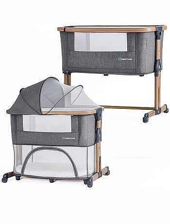 Berceau évolutif LEO gris : Cododo / Lit bebe / Parc enfant