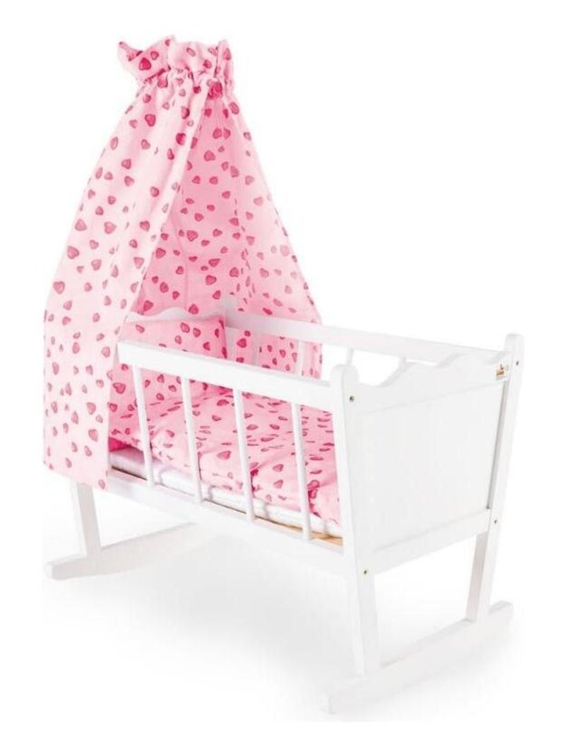 Berceau pour poupee Merle Rose - Kiabi
