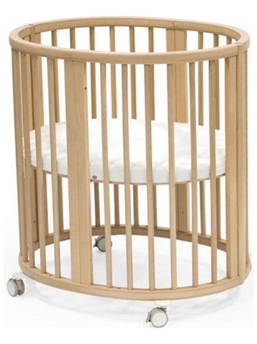 Berceau Sleepi Mini Naturel avec matelas respirant - Kiabi
