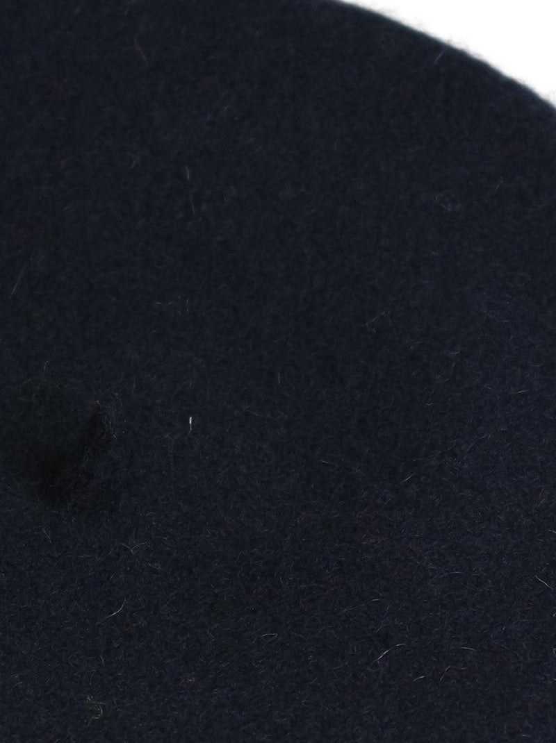 Béret 100% laine Bleu marine - Kiabi