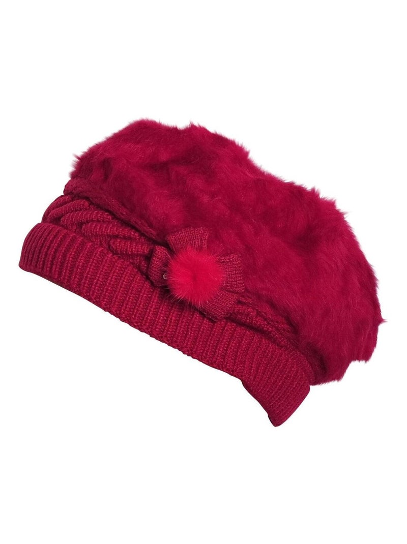 Béret doux MADISON Rouge - Kiabi