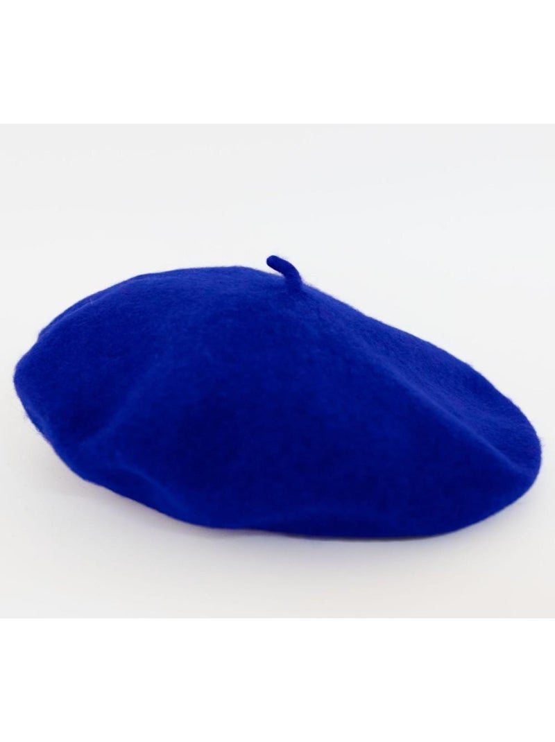 Beret en laine Kebello Bleu - Kiabi