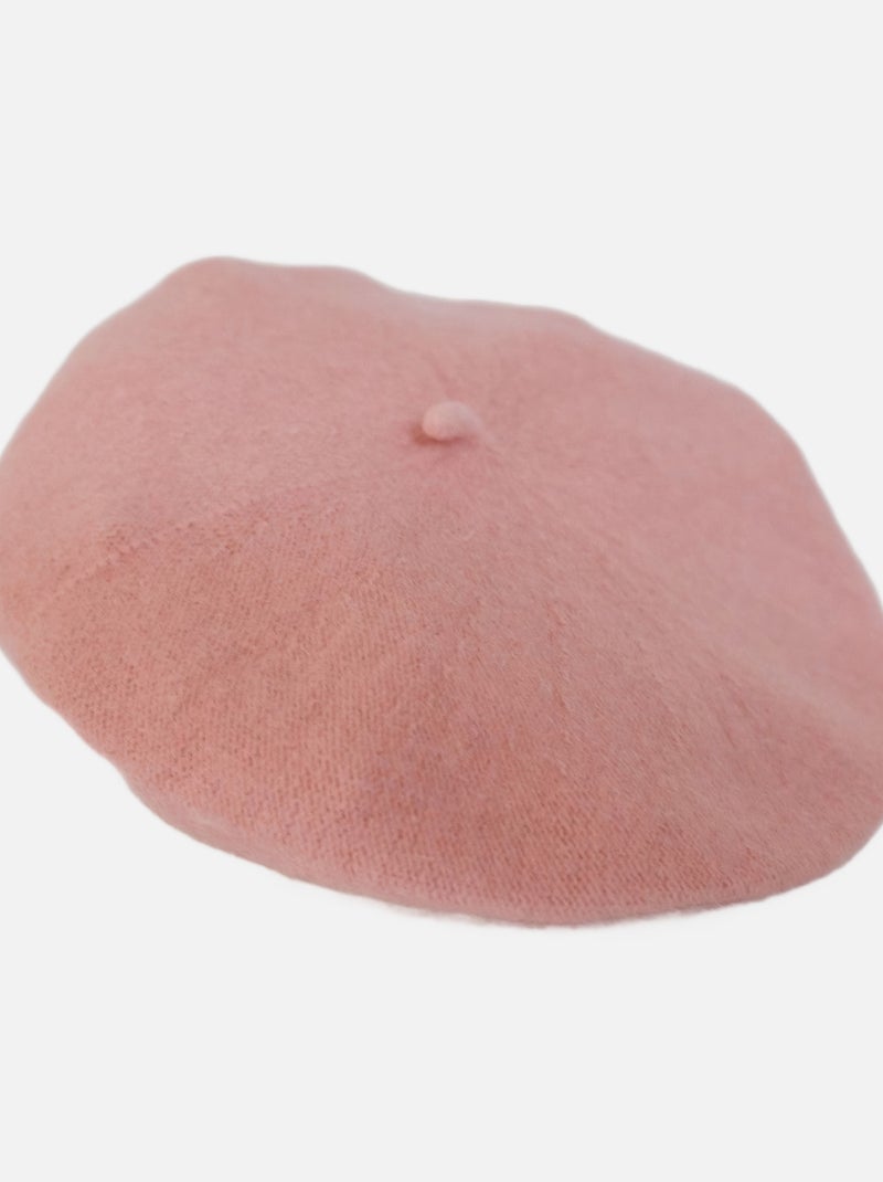 Beret en laine Kebello Rose - Kiabi