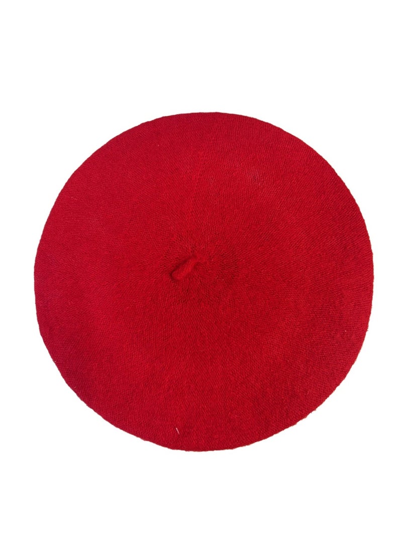 Beret en laine Kebello Rouge - Kiabi
