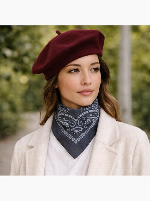 Béret Femme 100% Laine – Taille Unique – Doux et Élégant - Kiabi