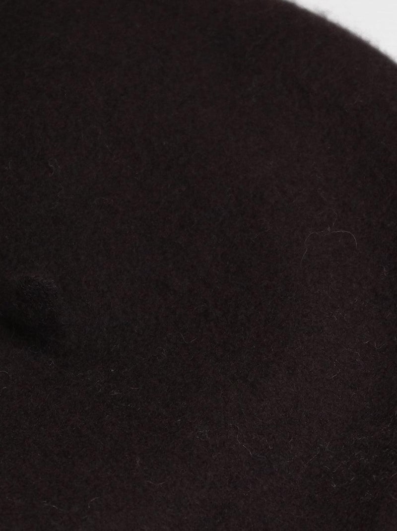 Béret Femme 100% Laine – Taille Unique – Doux et Élégant Marron - Kiabi