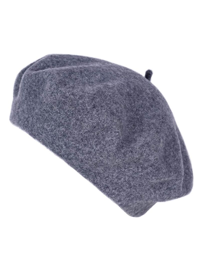 Béret En Laine Pour Homme Fabriqué En Italie - Taille 54, Bleu, Fait Main, Neuf étiqueté