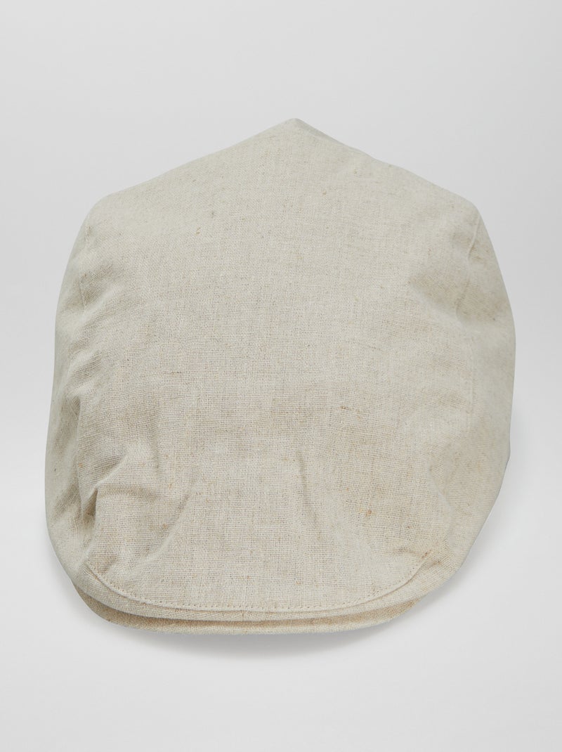 Béret gavroche uni Beige - Kiabi