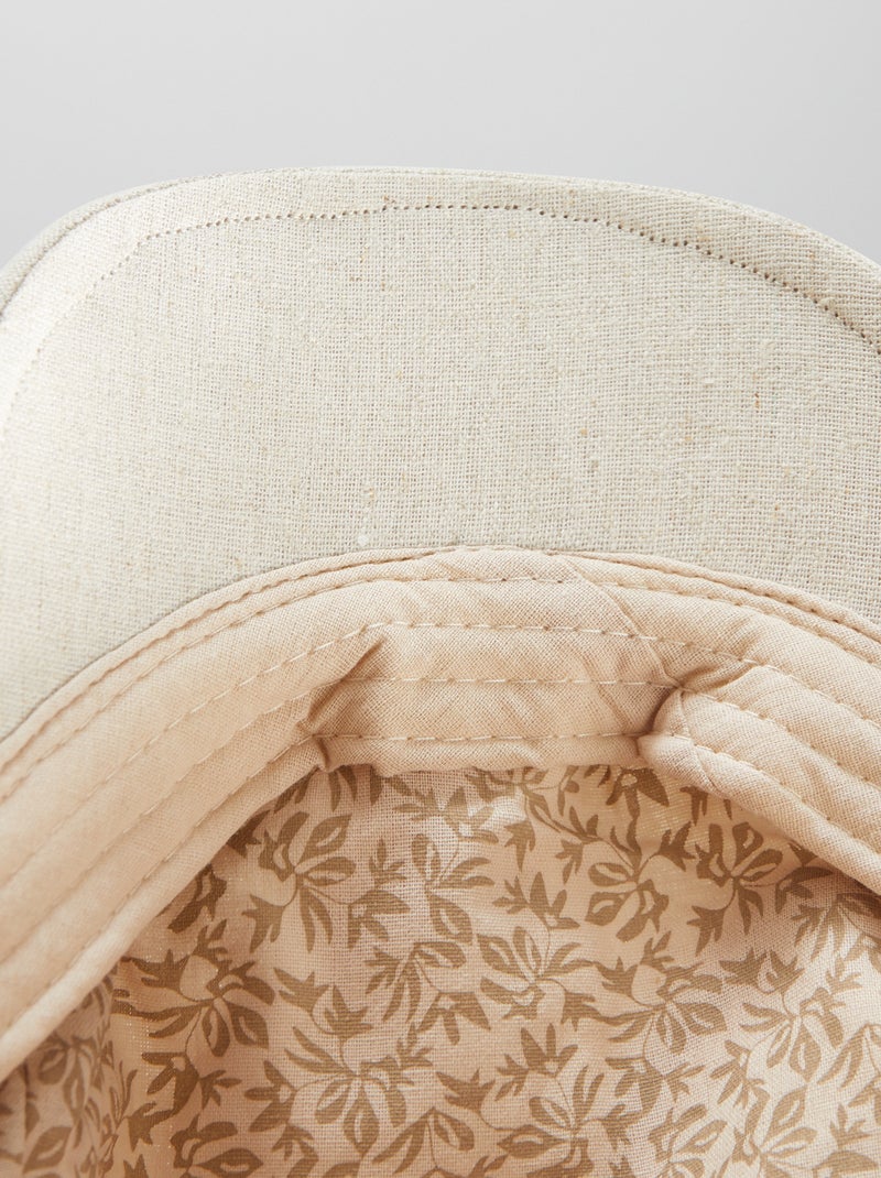Béret gavroche uni Beige - Kiabi
