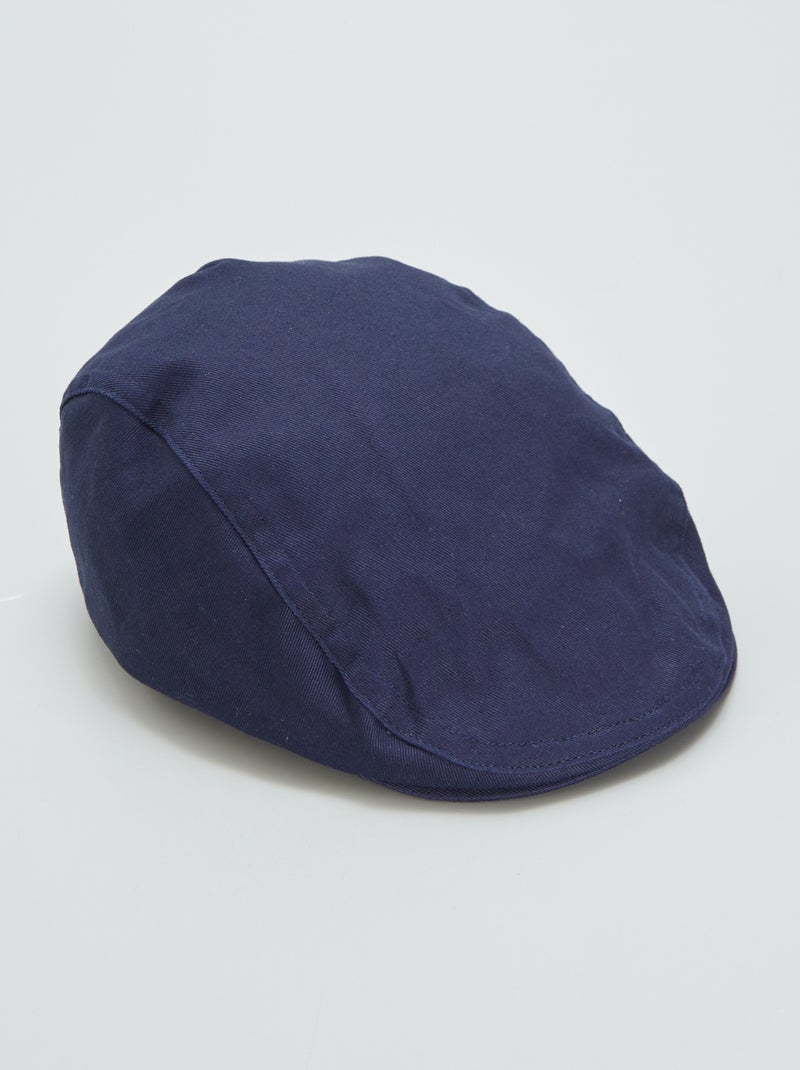 Béret gavroche uni Bleu marine - Kiabi