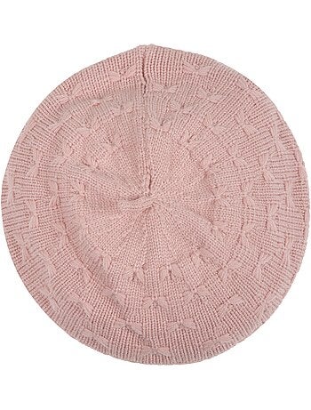 Béret maille soft touch non doublé fille isotoner