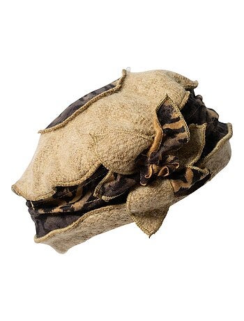 Beret motif PANTHERE