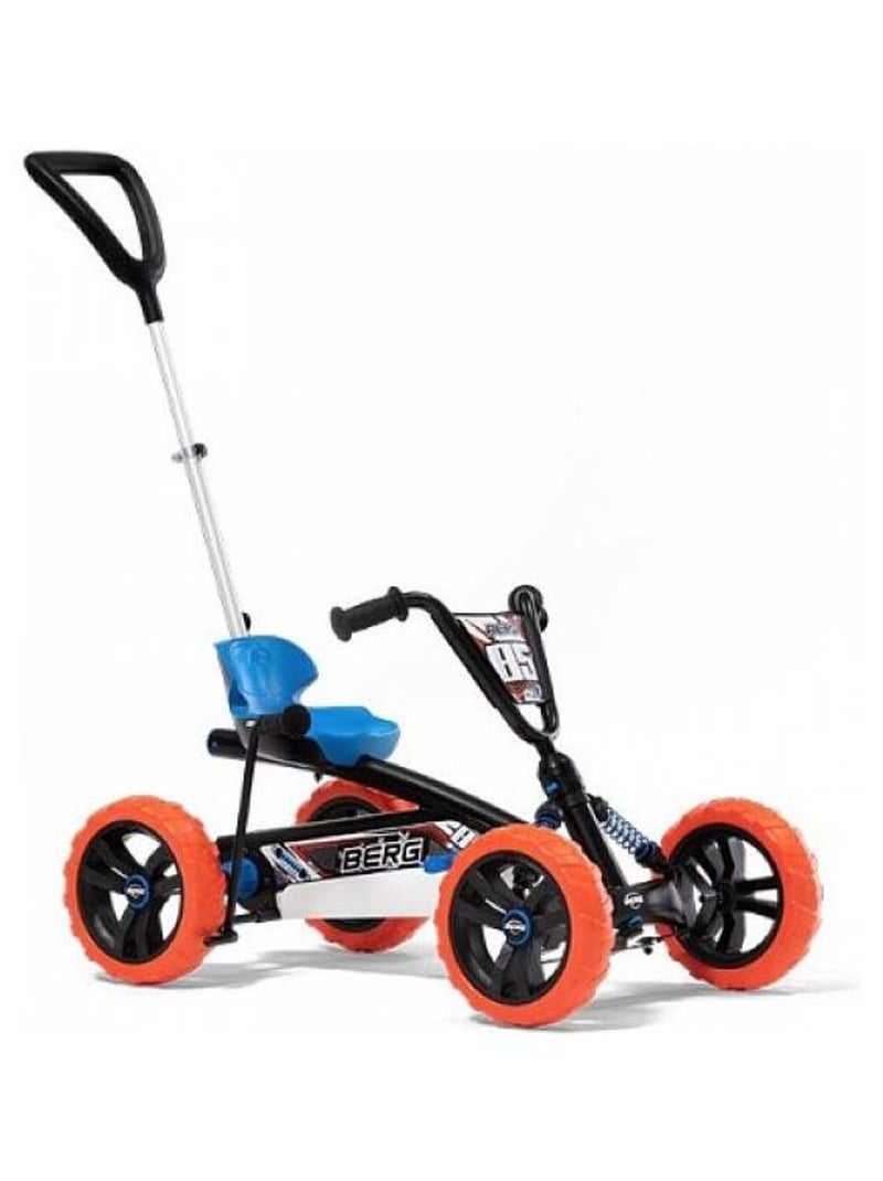 BERG Kart à pédales Buzzy Nitro 2 en 1 avec barre de poussée Orange - Kiabi