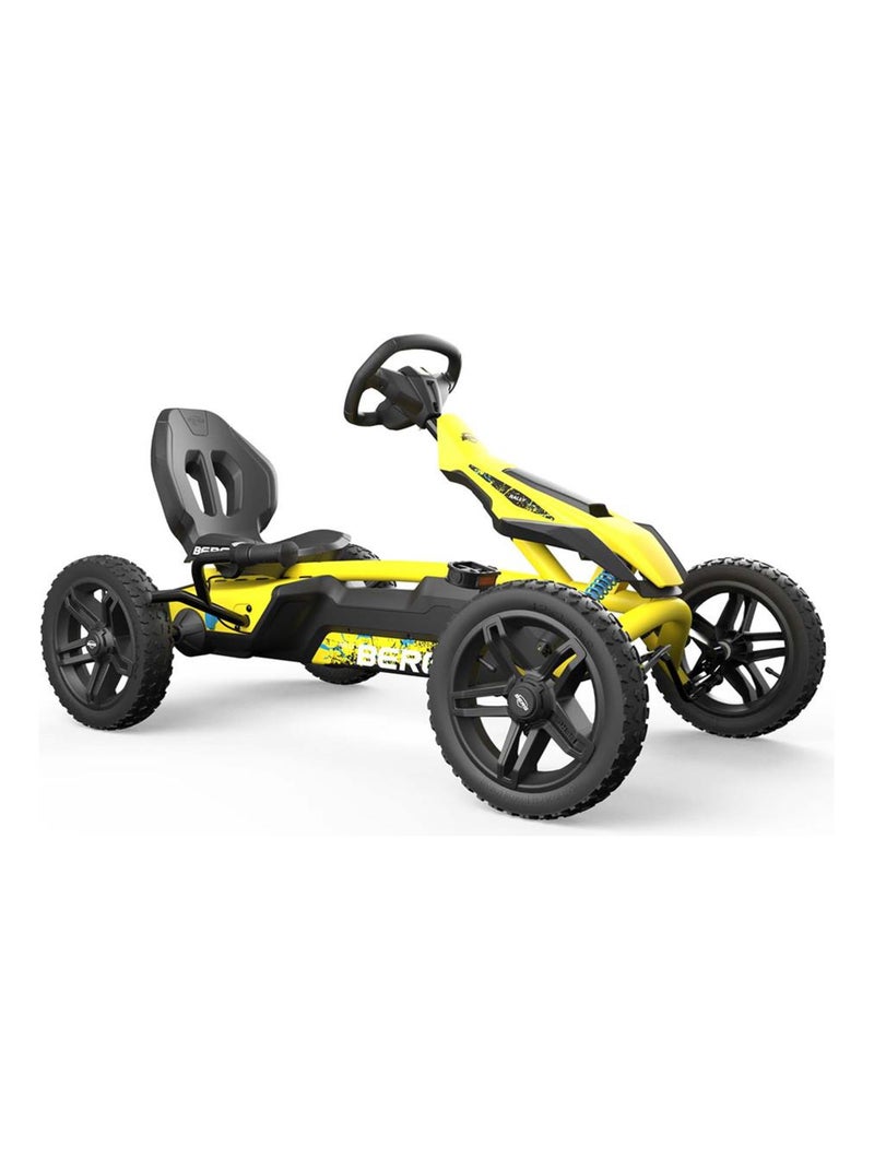BERG kart à pédales Rally DRT 3 vitesses Jaune - Kiabi
