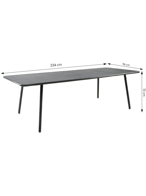 BERGAME Ensemble table de jardin 234 cm et 10 chaises - Kiabi BERGAME Ensemble table de jardin 234 cm et 10 chaises - Kiabi