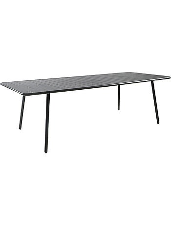 Bergame table de jardin 10-12 places 234cm gris foncé