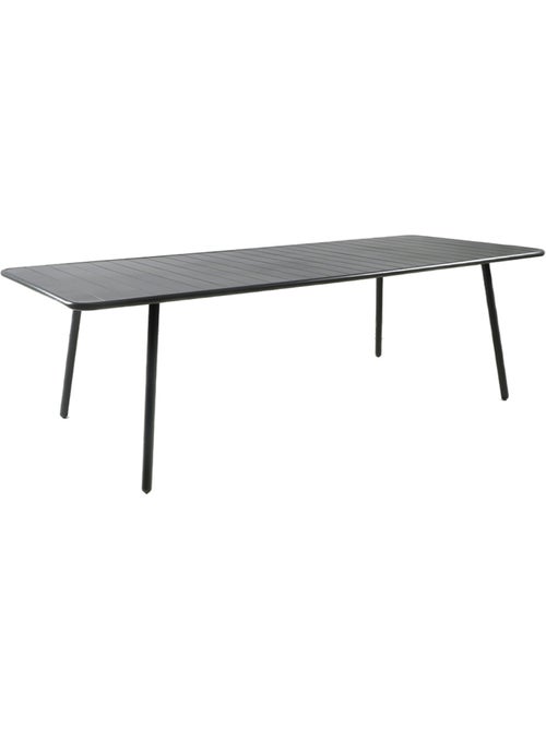Bergame table de jardin 10-12 places 234cm gris foncé - Kiabi