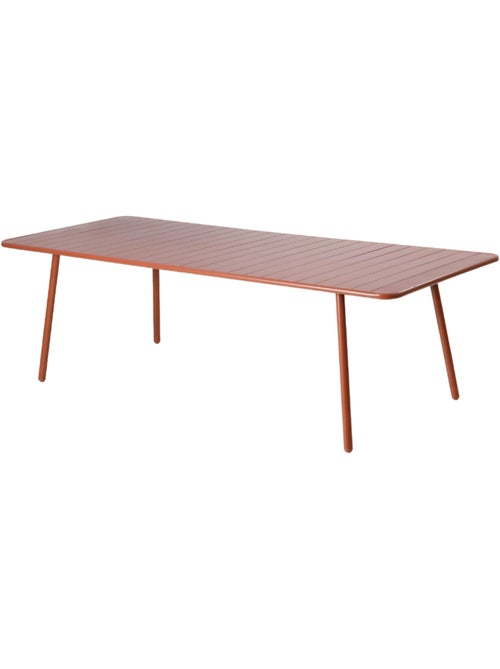 BERGAME Table de jardin 10-12 places 234cm terracotta - Kiabi BERGAME Table de jardin 10-12 places 234cm terracotta - Kiabi