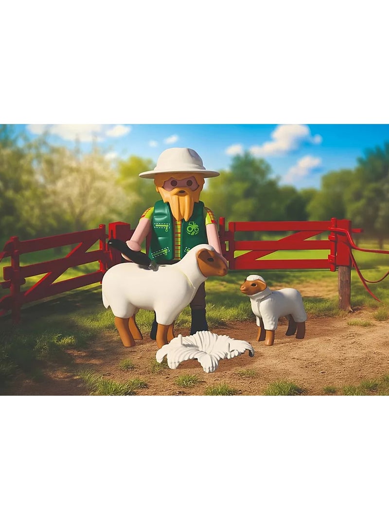 Berger avec enclos à moutons & chien Multicolore - Kiabi