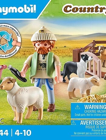 Berger avec moutons - Country