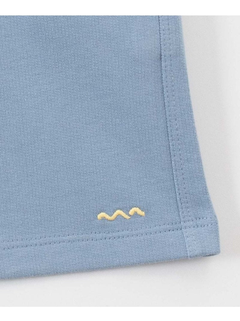 Bermuda 100% coton - Terre de Marins Bleu gris - Kiabi