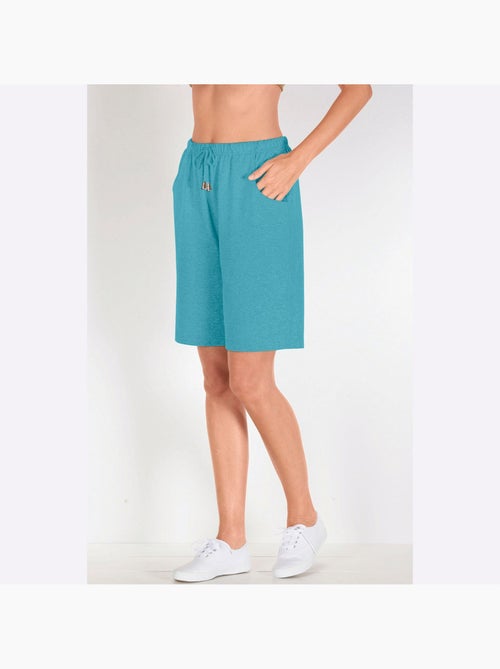 Bermuda à ceinture élastique avec cordon et deux poches - Taille standard - Moda Vilona - Kiabi Bermuda à ceinture élastique avec cordon et deux poches - Taille standard - Moda Vilona - Kiabi