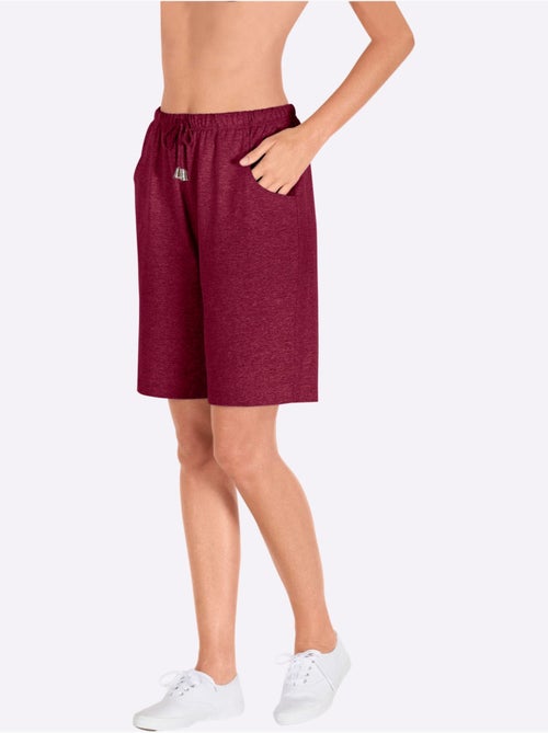 Bermuda à ceinture élastique avec deux poches et cordon - Taille standard - Moda Vilona - Kiabi Bermuda à ceinture élastique avec deux poches et cordon - Taille standard - Moda Vilona - Kiabi
