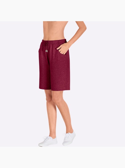 Bermuda à ceinture élastique avec deux poches et cordon - Taille standard - Moda Vilona - Kiabi Bermuda à ceinture élastique avec deux poches et cordon - Taille standard - Moda Vilona - Kiabi