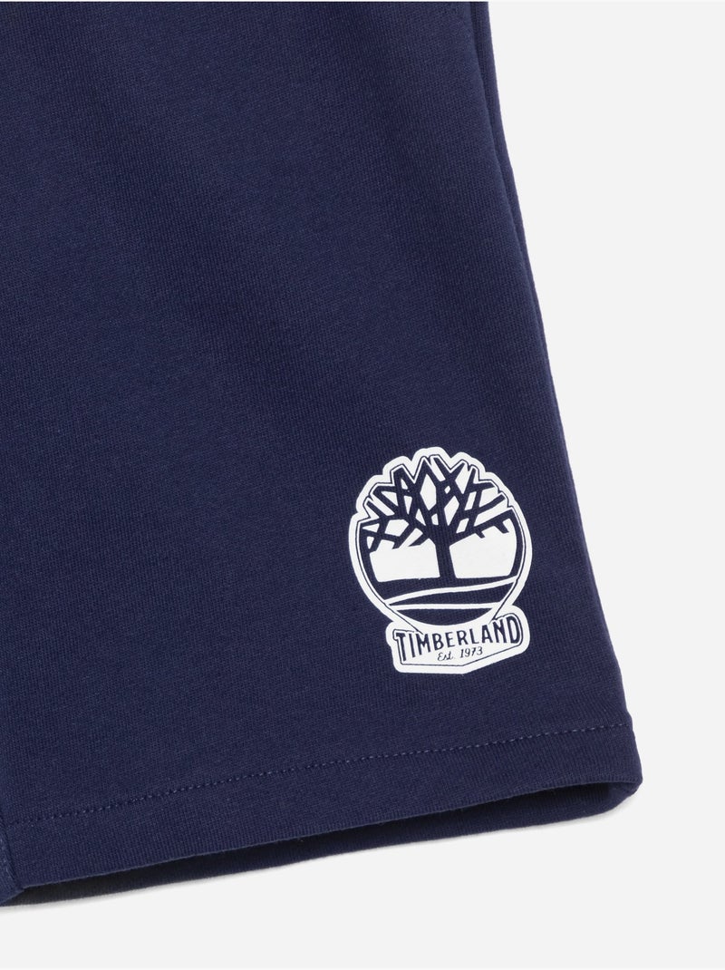 Bermuda à cordon - Timberland Bleu - Kiabi