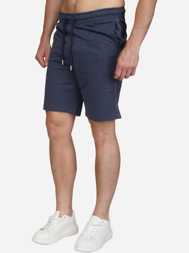 Bermuda a lacets - Torrente Bleu foncé - Kiabi