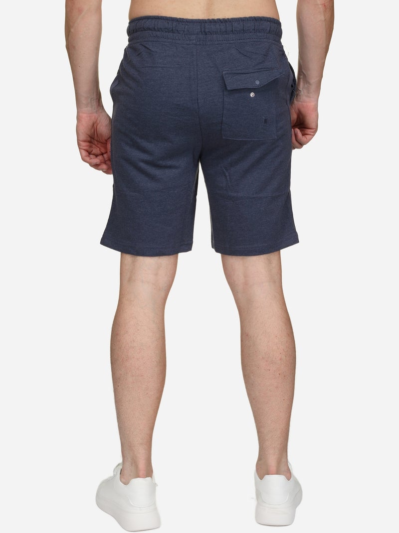 Bermuda a lacets - Torrente Bleu foncé - Kiabi