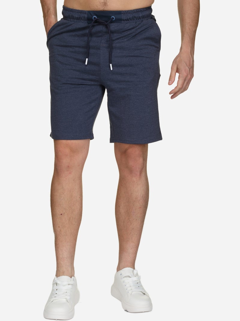 Bermuda a lacets Bleu foncé - Kiabi