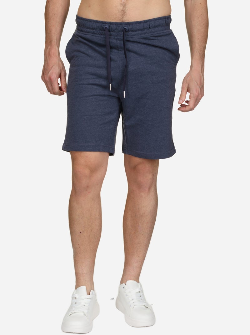 Bermuda a lacets Bleu foncé - Kiabi