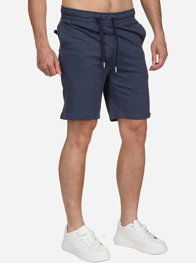 Bermuda a lacets Bleu foncé - Kiabi