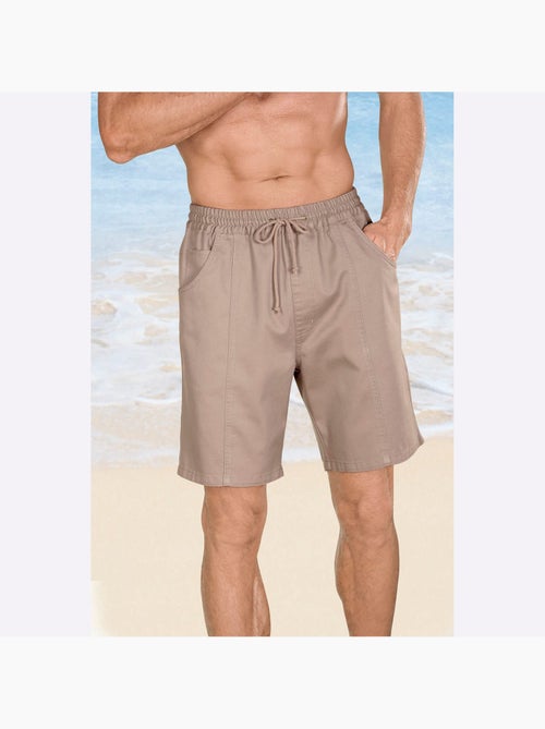 Bermuda à Pinces Ceinture élastique Confortable - Taille Standard - Moda Vilona - Kiabi