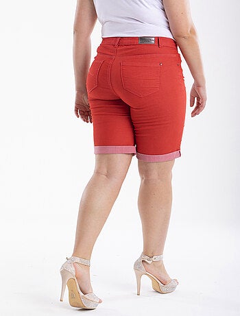 Bermuda avec ceinture élastiquée 'OBER'