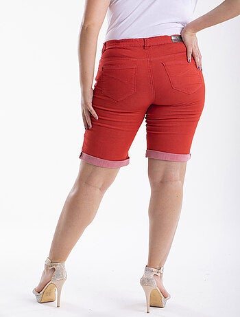 Bermuda avec ceinture élastiquée 'OBER'