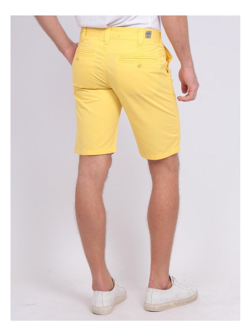 Bermuda BAGOO CASUAL Jaune - Kiabi
