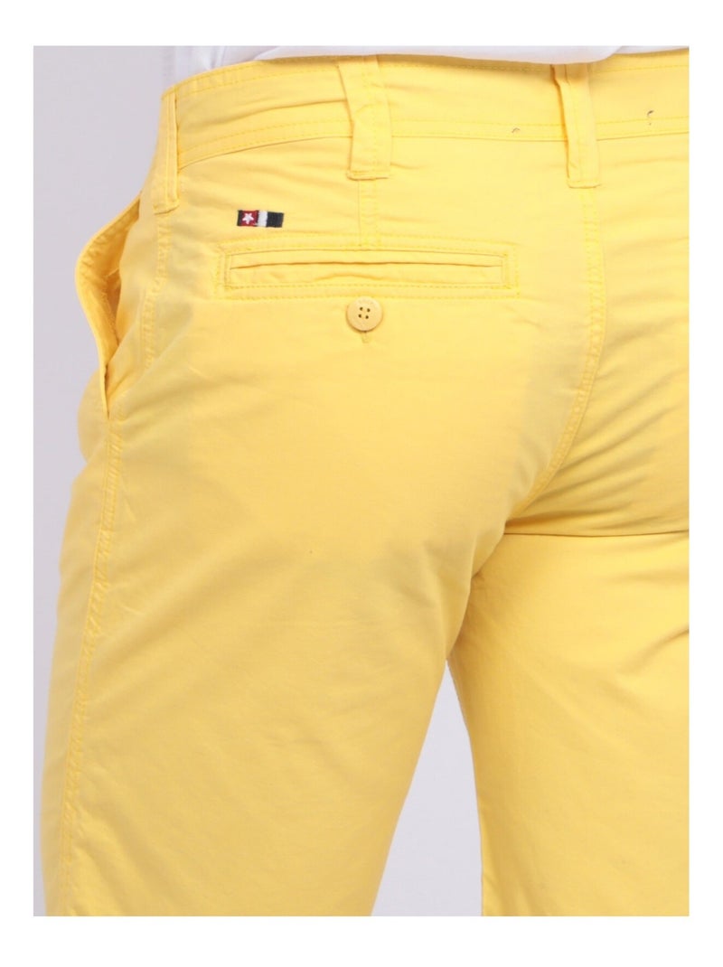 Bermuda BAGOO CASUAL Jaune - Kiabi
