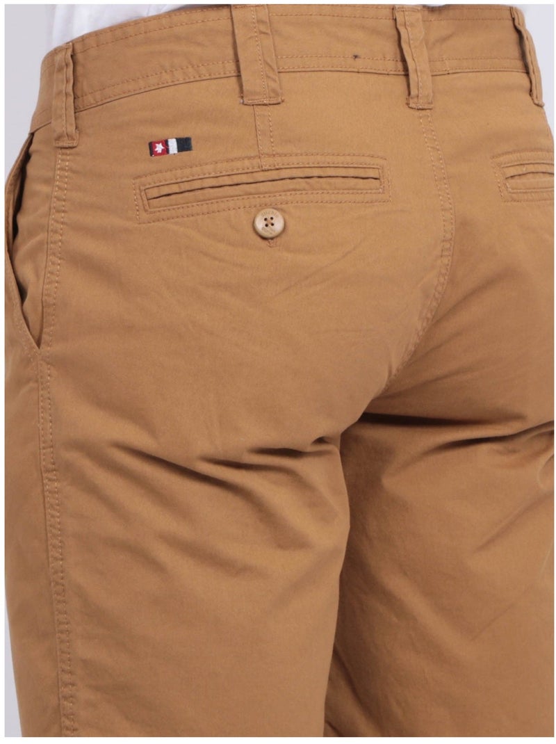 Bermuda BAGOO CASUAL Marron glacé - Kiabi