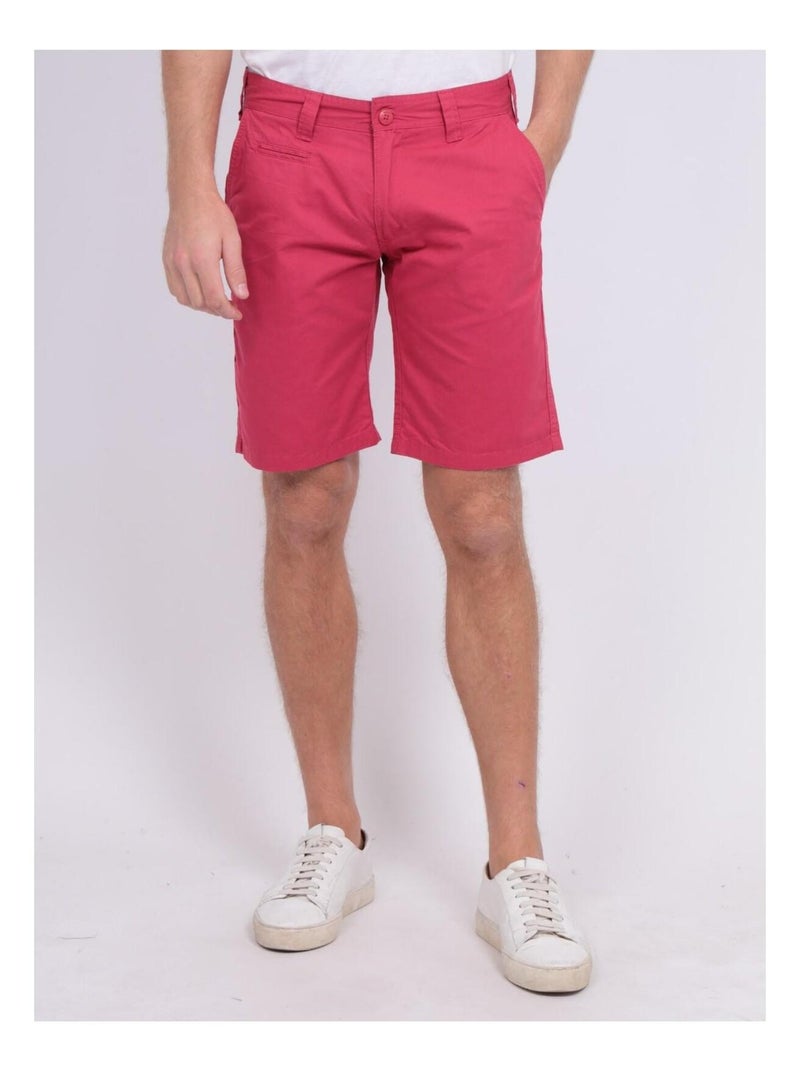 Bermuda BAGOO CASUAL Rose fushia - Kiabi