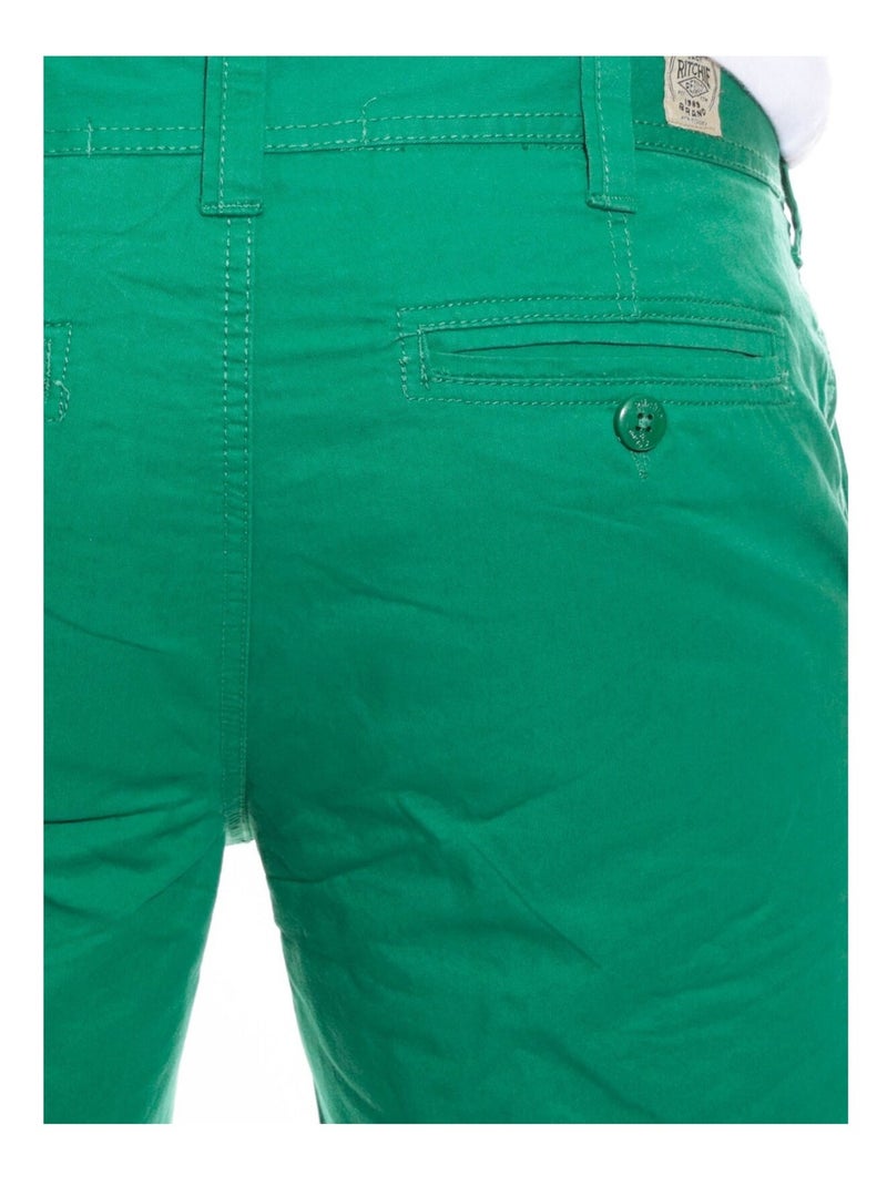 Bermuda BAGOO CASUAL Vert foncé - Kiabi